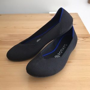 Rothy’s Black Flats W-6